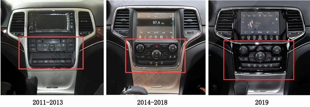 

Android 13,6 "8G 128G для Jeep Grand Cherokee 2010-2020, автомобильное радио, стерео, мультимедийный плеер, GPS-навигация, DSP, Carplay, головное устройство