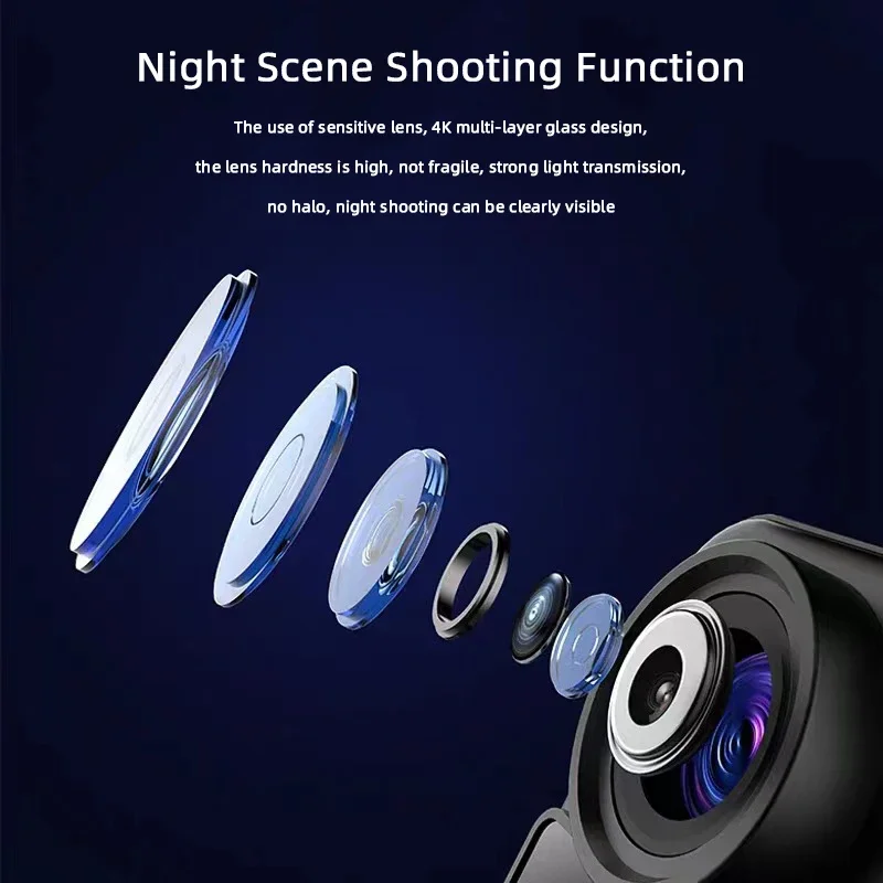 SJCAM 수중 방수 360 액션 스포츠 카메라, 야외 액션 카메라, 4K30FPS, 20MP 스크린, C300, 98ft