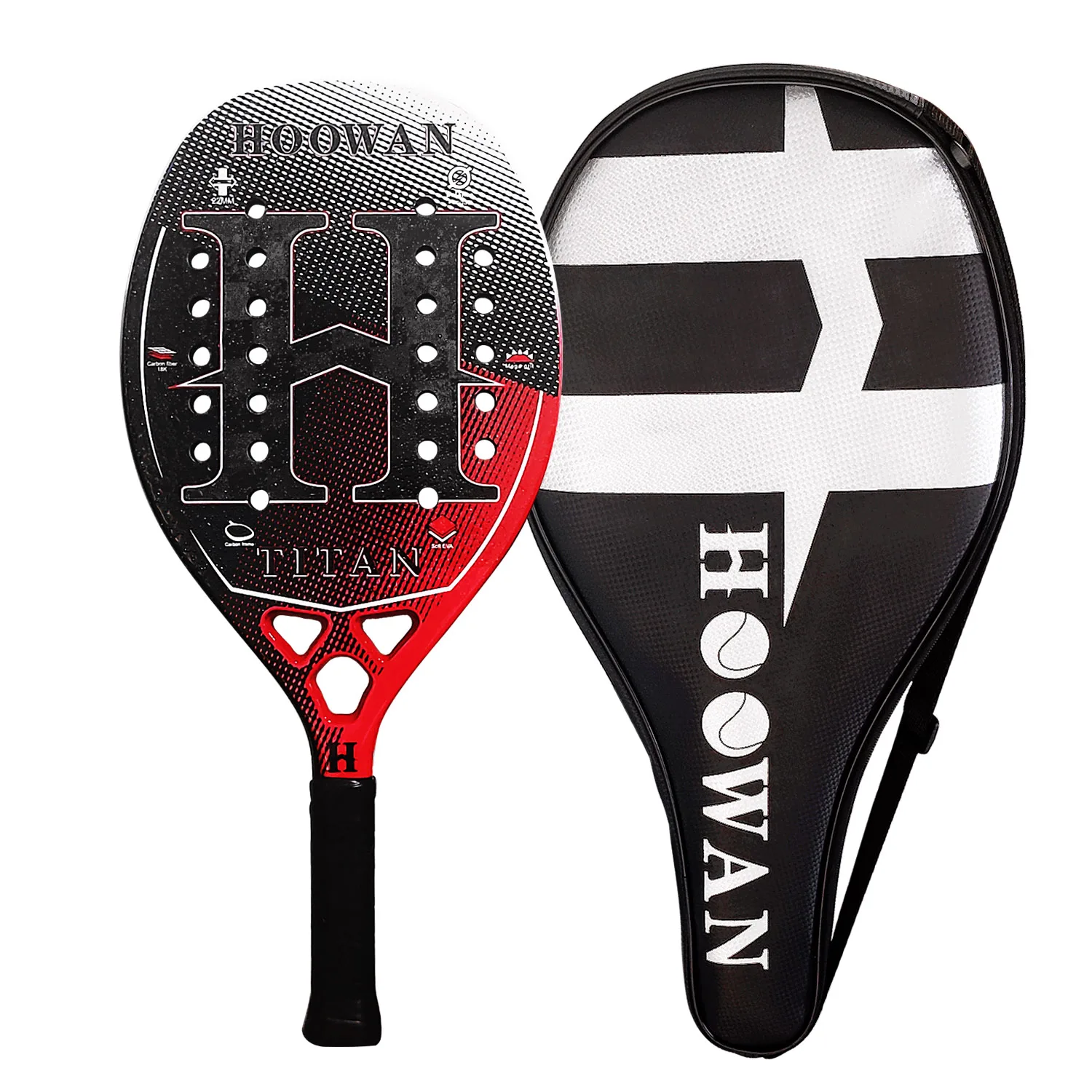Raquete De Beach Tennis Camewin Carbono Verde