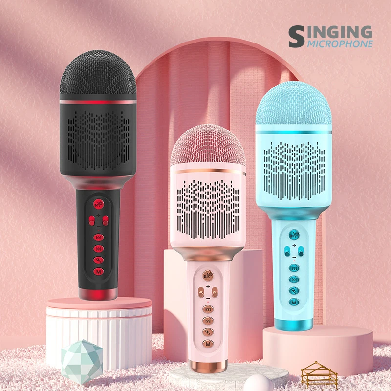 Speaker Wireless Microphone Karaoke Microphone Microphone Toy Mic