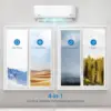 LETO Series Mini Split Air Conditioner Heat Pump, 12000 BTU 110/120V, Inverter, Works with Alexa, SEER2 20.8, 1 Ton, Wh 3