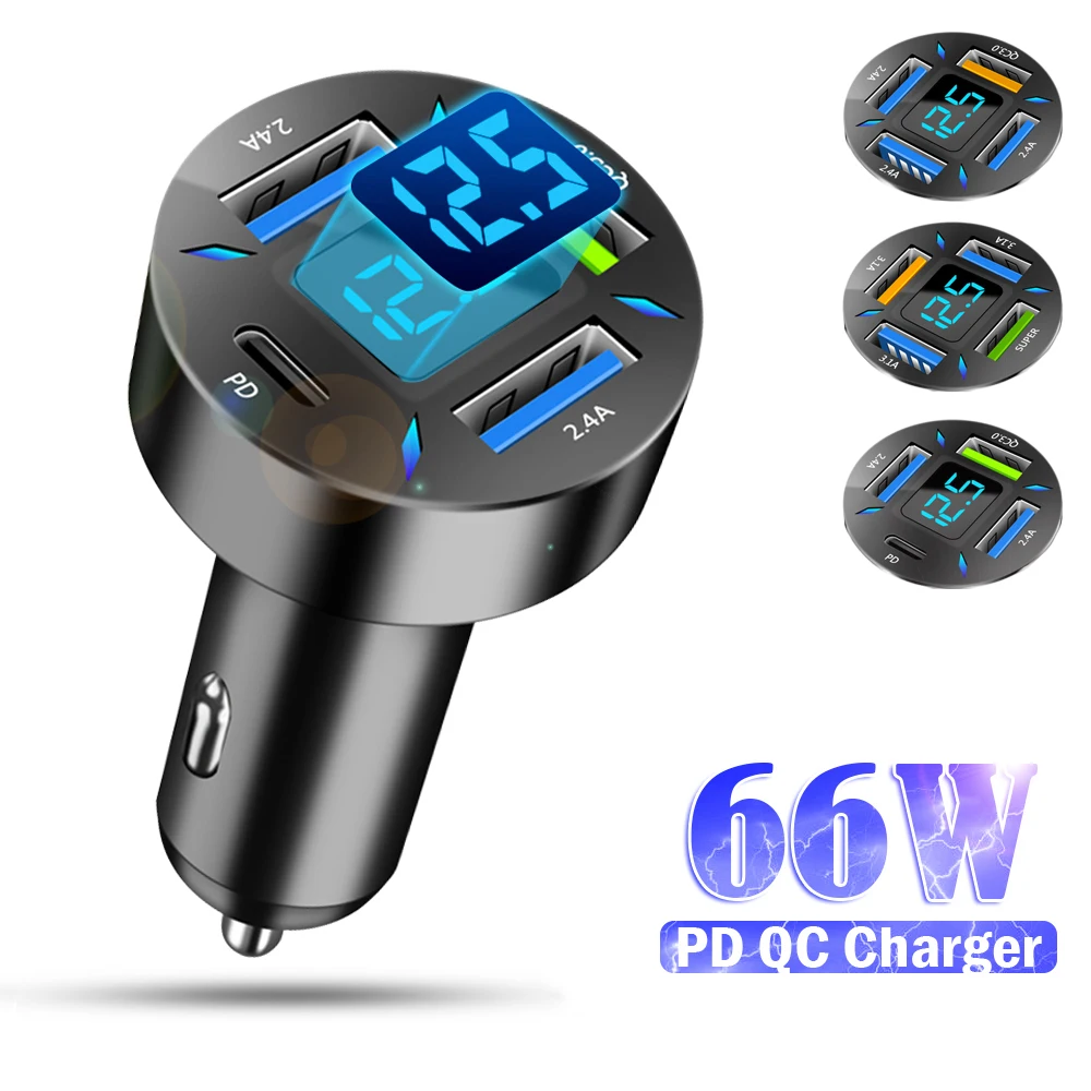 4 PD QC USB C 66W 4-pd-qc-usb-c-66w