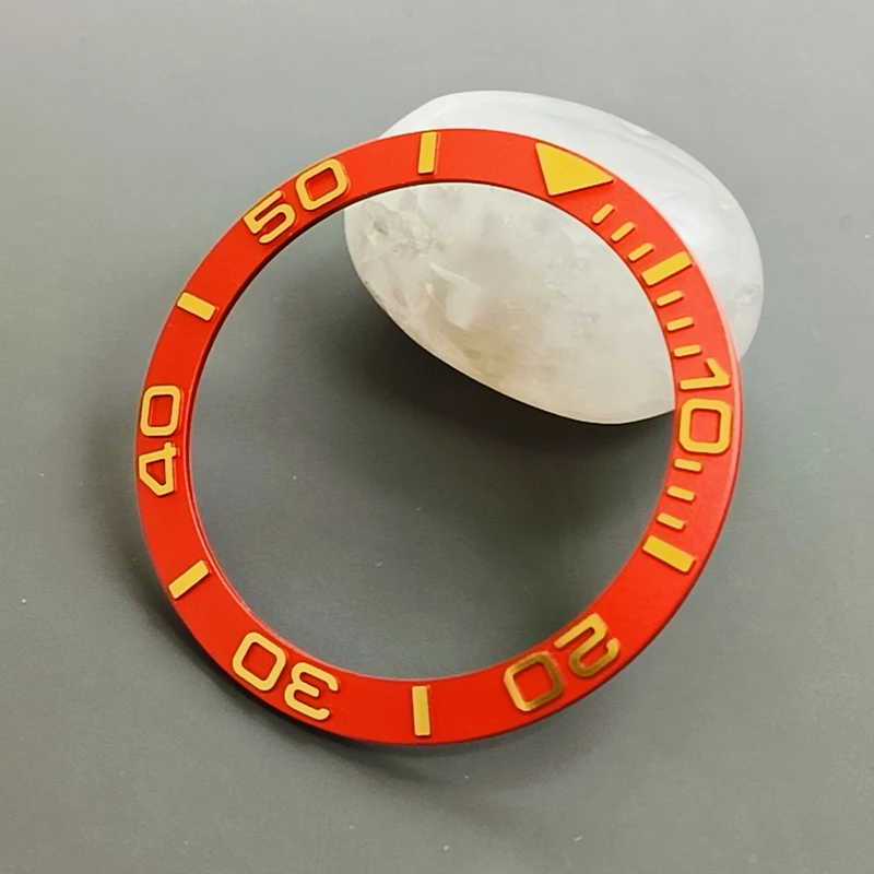 38mm Incline Aluminum Bezel Insert for Men's Watch Customization
