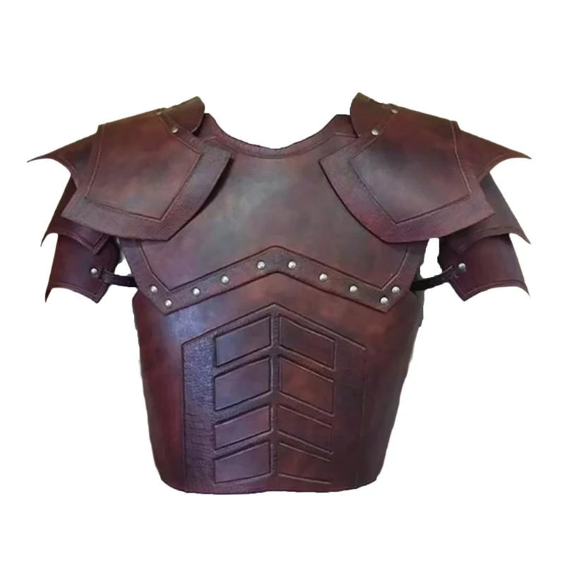 

Medieval Vikinges Leather Knight Body Armors Cosplay Costume