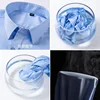 Anti-Wrinkle Men Shirts Short Sleeves Dress Shirts For Men Slim Fit Camisa Social Business Blouse Pocket White Shirt 6XL 7XL 6