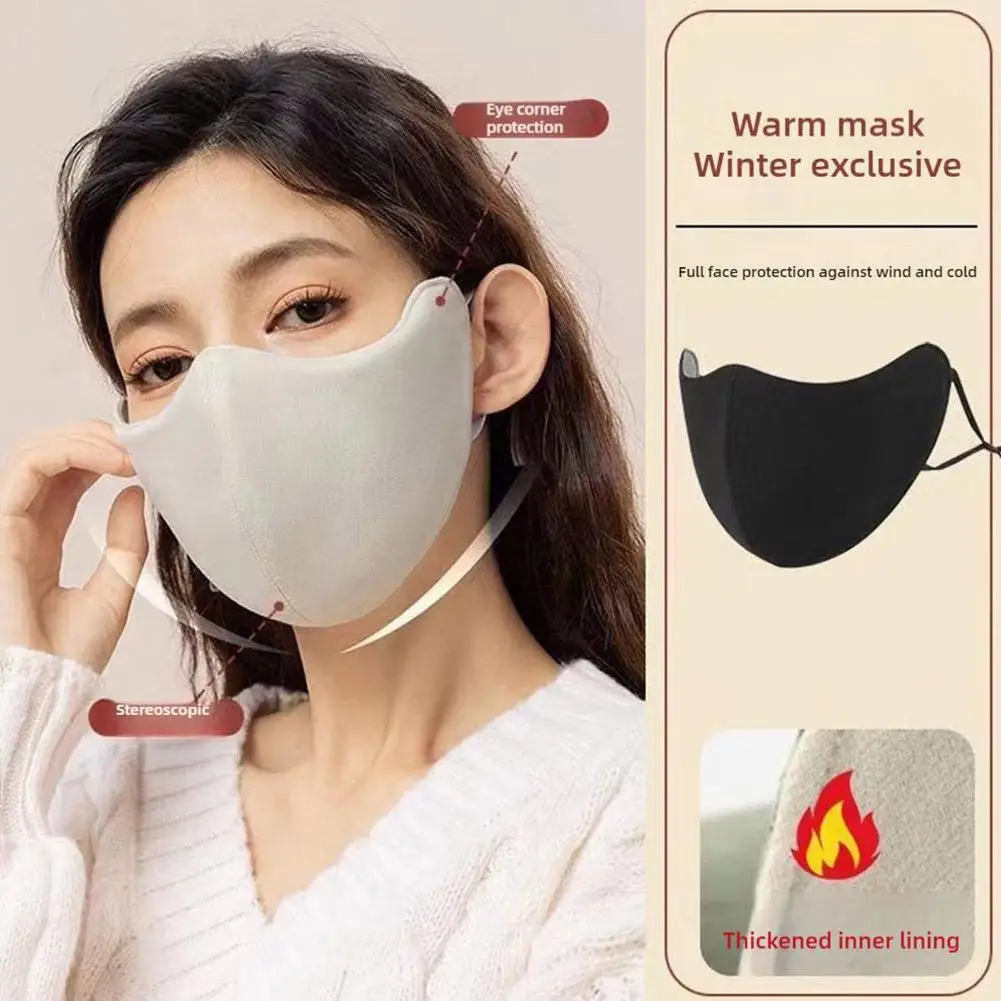 Cotton Cycling Face Mouth Masks Washable Reusable Anti Dust Windproof Mouth-muffle Winter Warm Breathable For Man Woman face mask cotton face mask