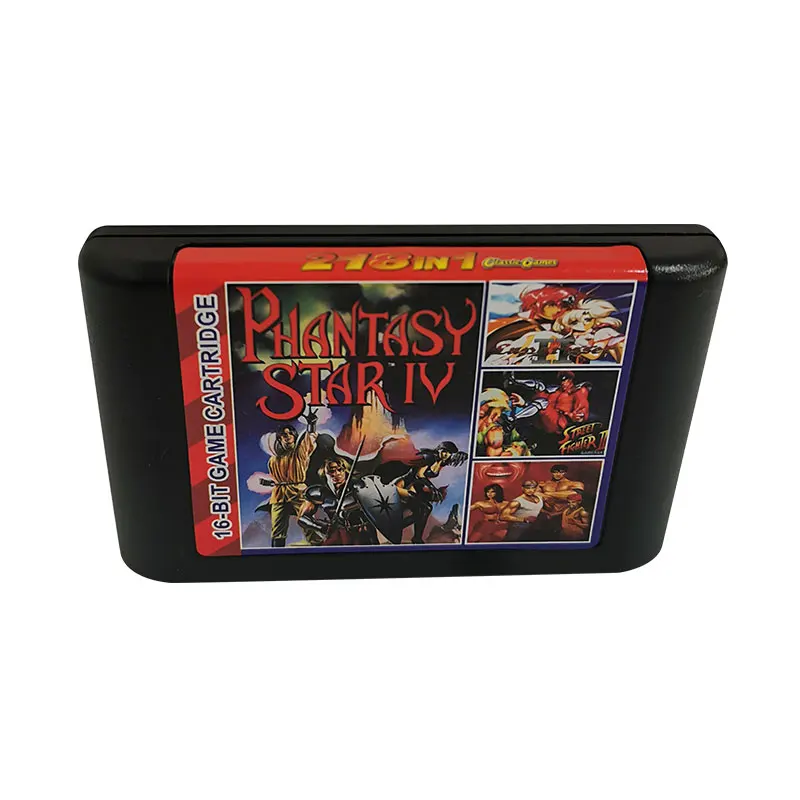 

Игровая карта 218in1 16 бит MD для Sega Mega Drive и для оригинальной консоли