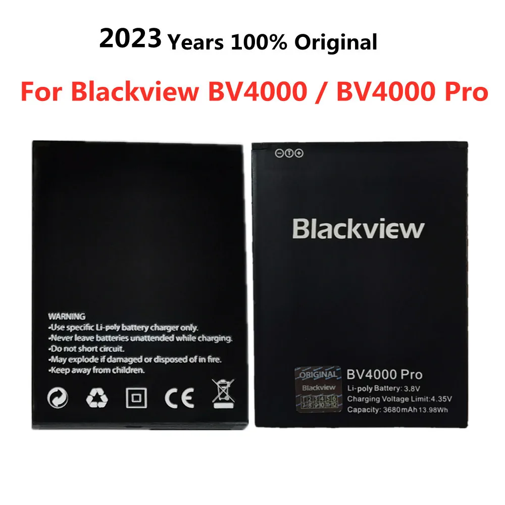100% Original 3680mAh Battery BV4000 Pro For Blackview BV4000 BV 4000 Pro MTK6580A Smart Phone High Quality Batteries Batteria