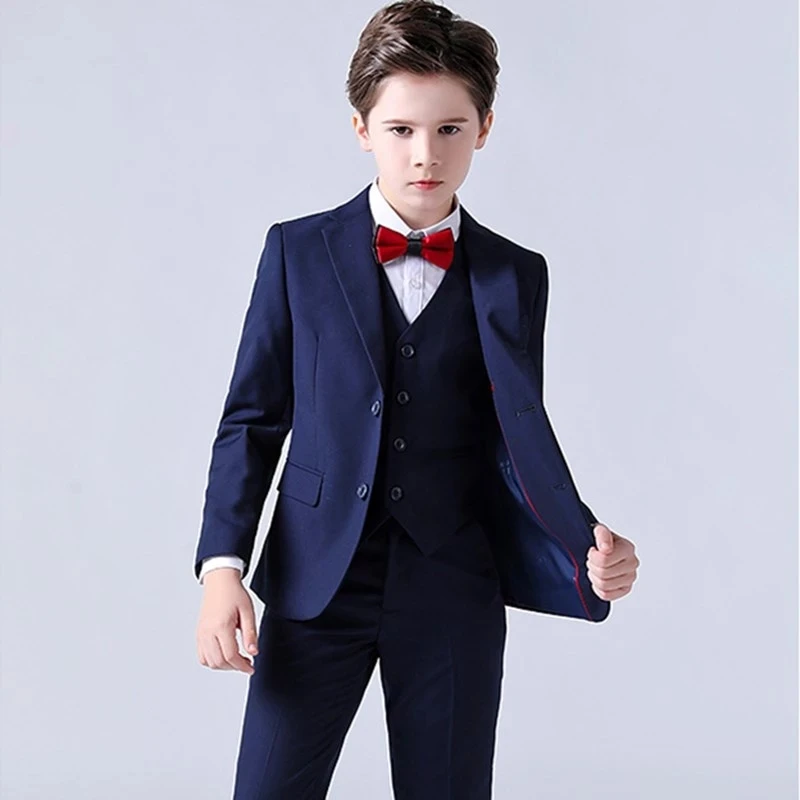 Boys Formal Wedding Tuxedo Suit 4