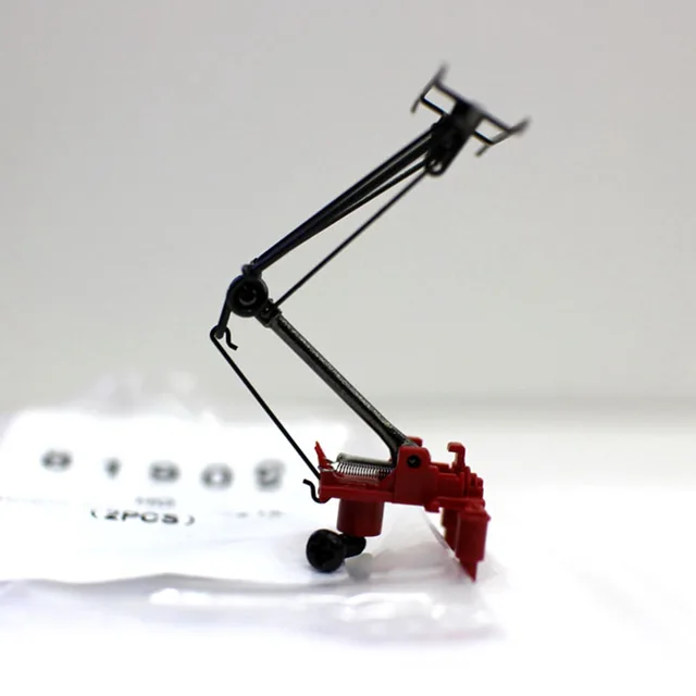 2PCS DIY 1:87 HO Scale Train Electric Traction Pantograph Train Arm Bow for bachmann Model 3