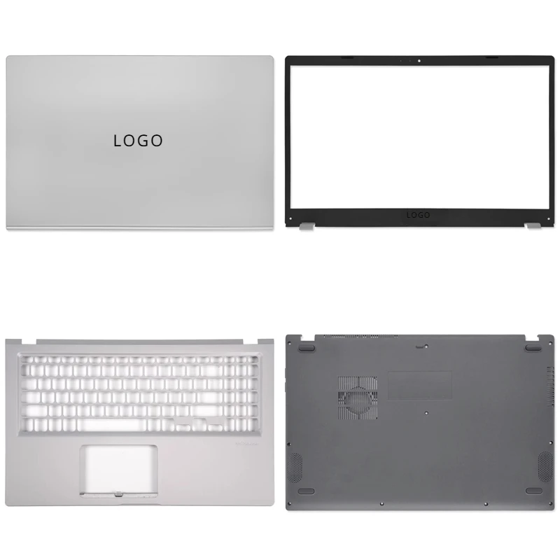 Nuovo Per Asus Vivobook X515 Fl8700 Y5200F M509D X509 F509 V5200F Laptop Lcd Cover Posteriore Cornice Anteriore Palmrest Tastiera Inferiore