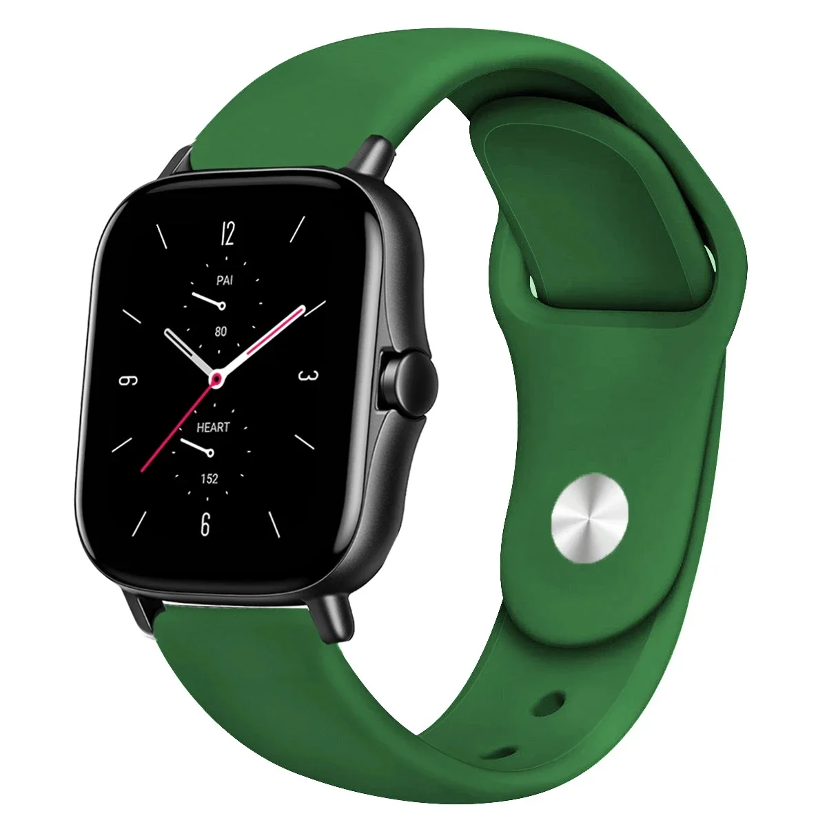 Versatile Silicone Watch Band: 20mm/22mm Adjustable Strap