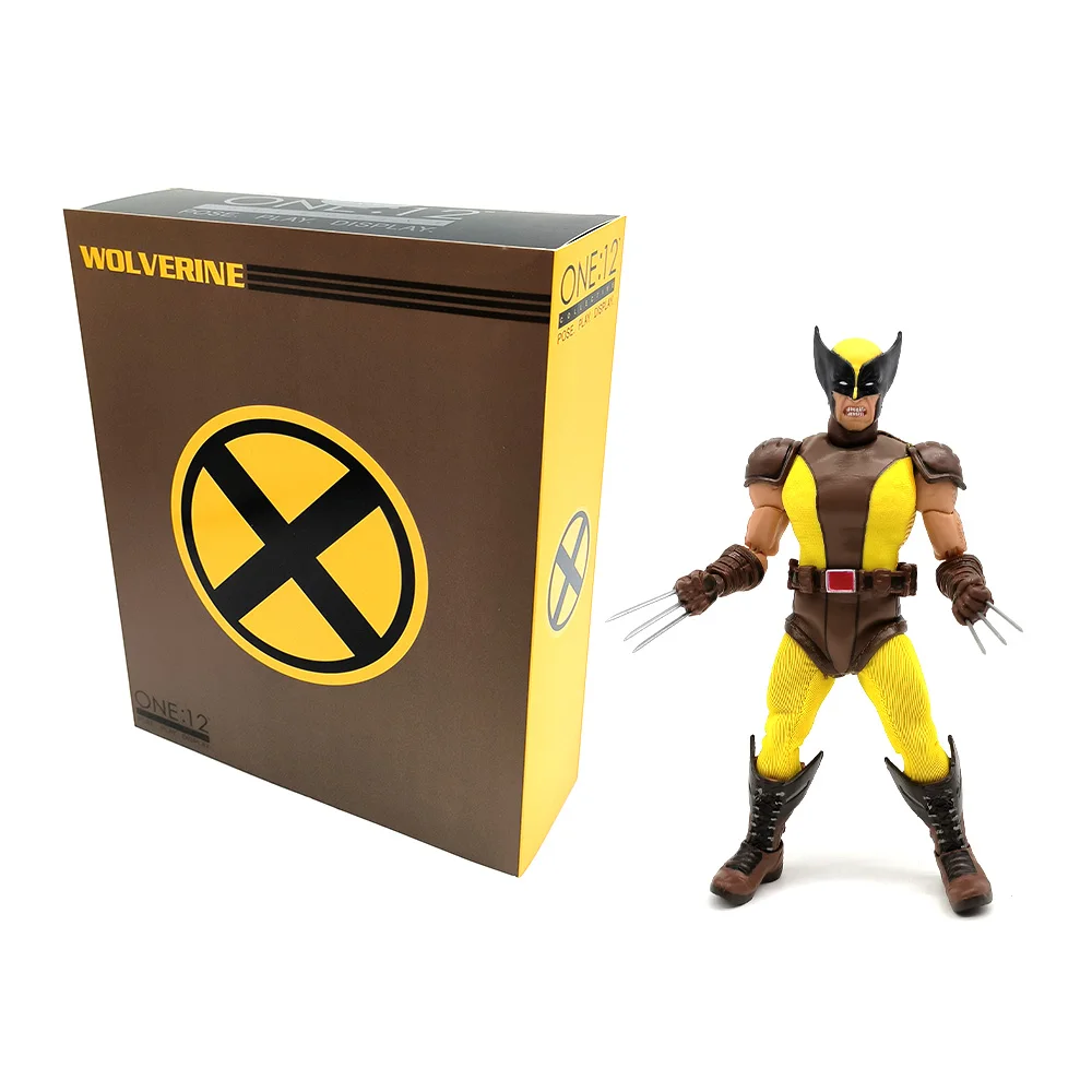 In Stock One:12 Collective Wolverine Brown Wolverine Action Figure