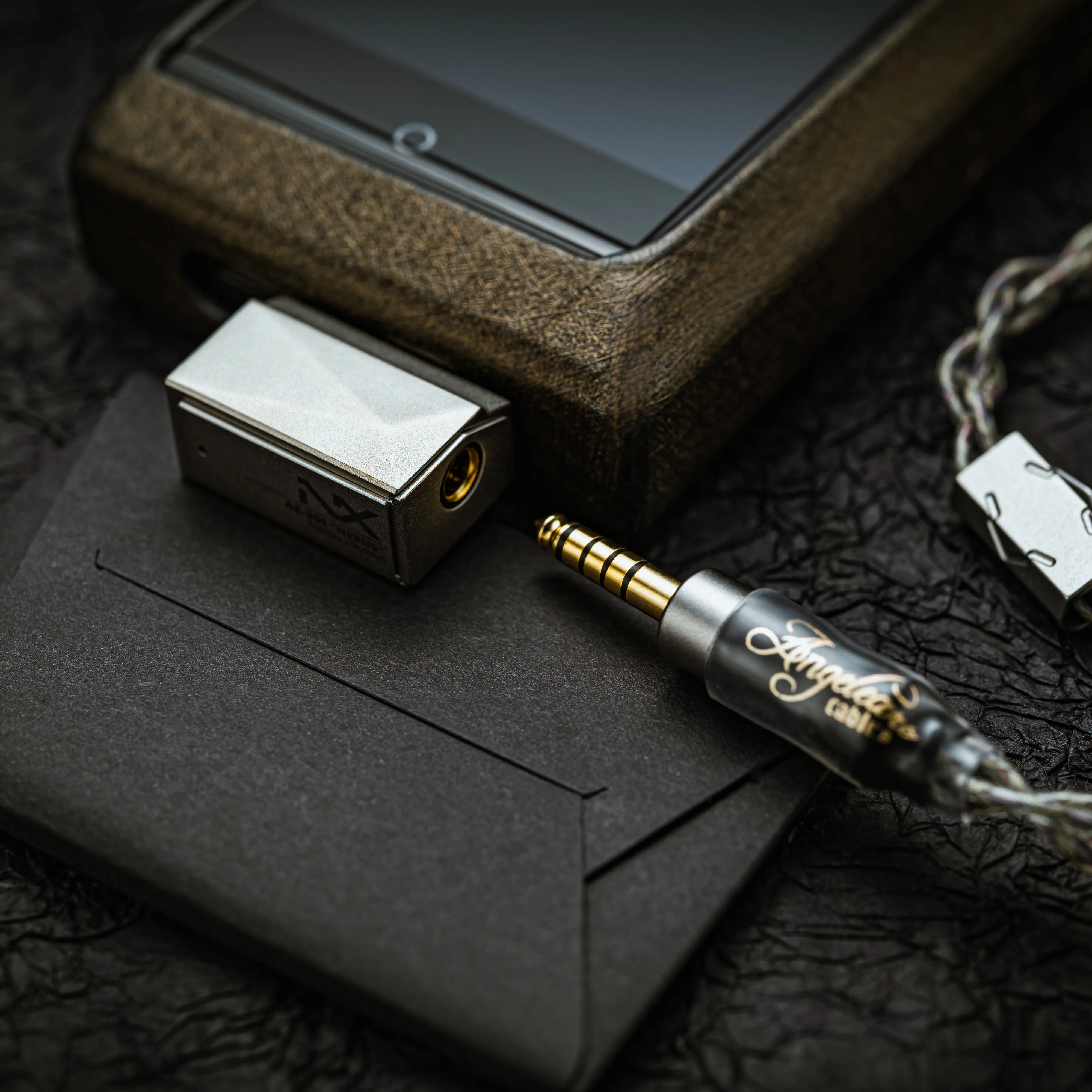 Angelears AE301 Nexus HIFI audio amplifier Type-C to 4.4mm audio adapter 32bit/384KHz