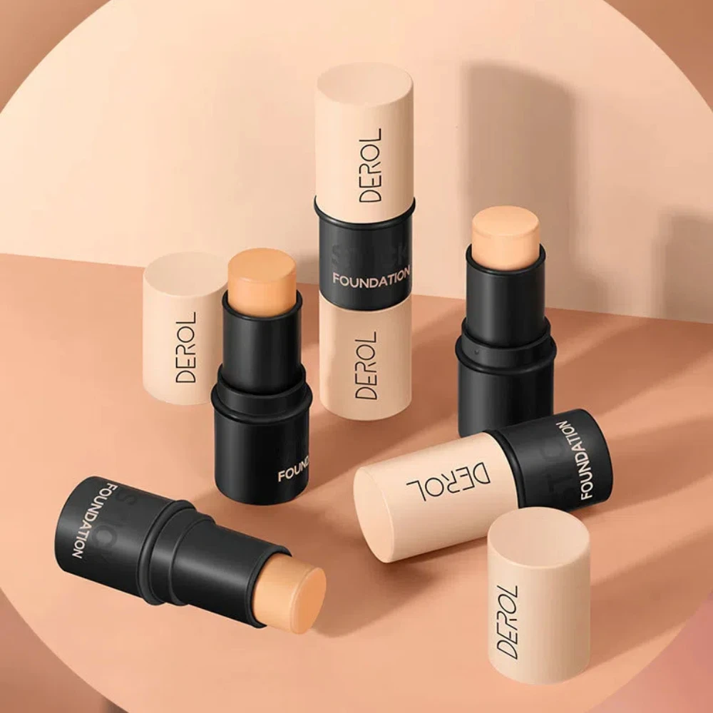 5 Colors Concealer Stick Liquid Foundation Makeup Cosmetics