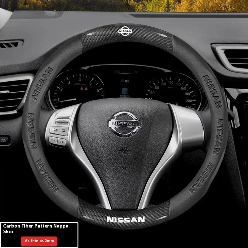 Car Steering Wheel Cover Nissan Qashqai Juke X Trail Patrol Note Leaf car-steering-wheel-cover-nissan-qashqai-juke-x-trail-patrol-note-leaf