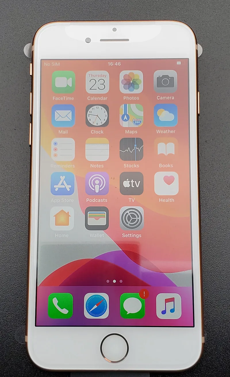 iPhone - iPhone8 64GB ローズゴールド SIMロック解除済み Apple iPhone 8 MQ7A2J/A ゴールド 64GB SIMロックあり docomo