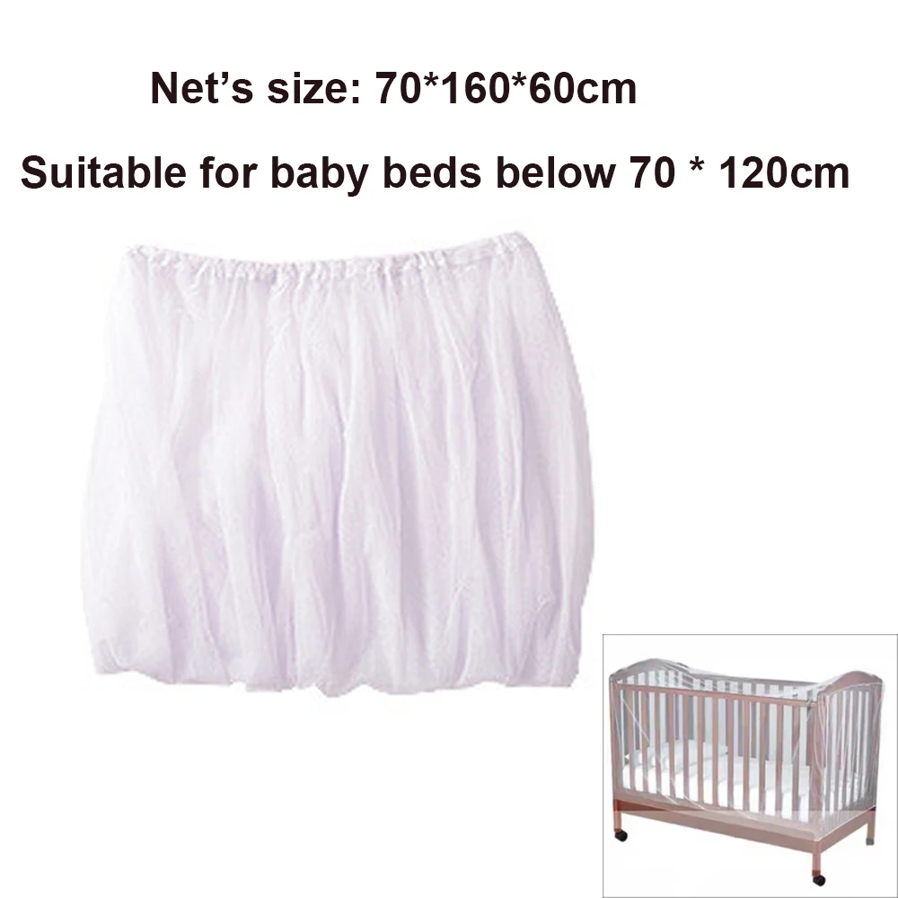 Moustiquaire pour lit de bébé quatre saisons universel nouveau-né bébé amovible Portable ventiler pliable chiffré berceau protecteurs