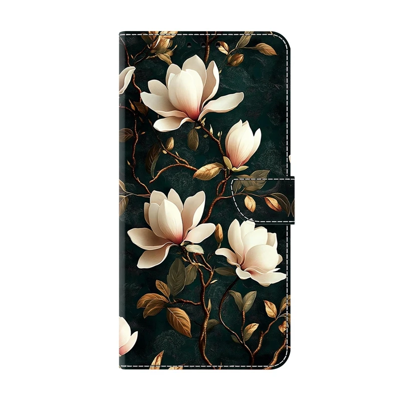 Colorful Painted Pattern Flip Phone Case - Protective Cover