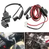 Motorcycle USB Charger Waterproof SAE To USB Cable Adapter Phone GPS Tablets 12V