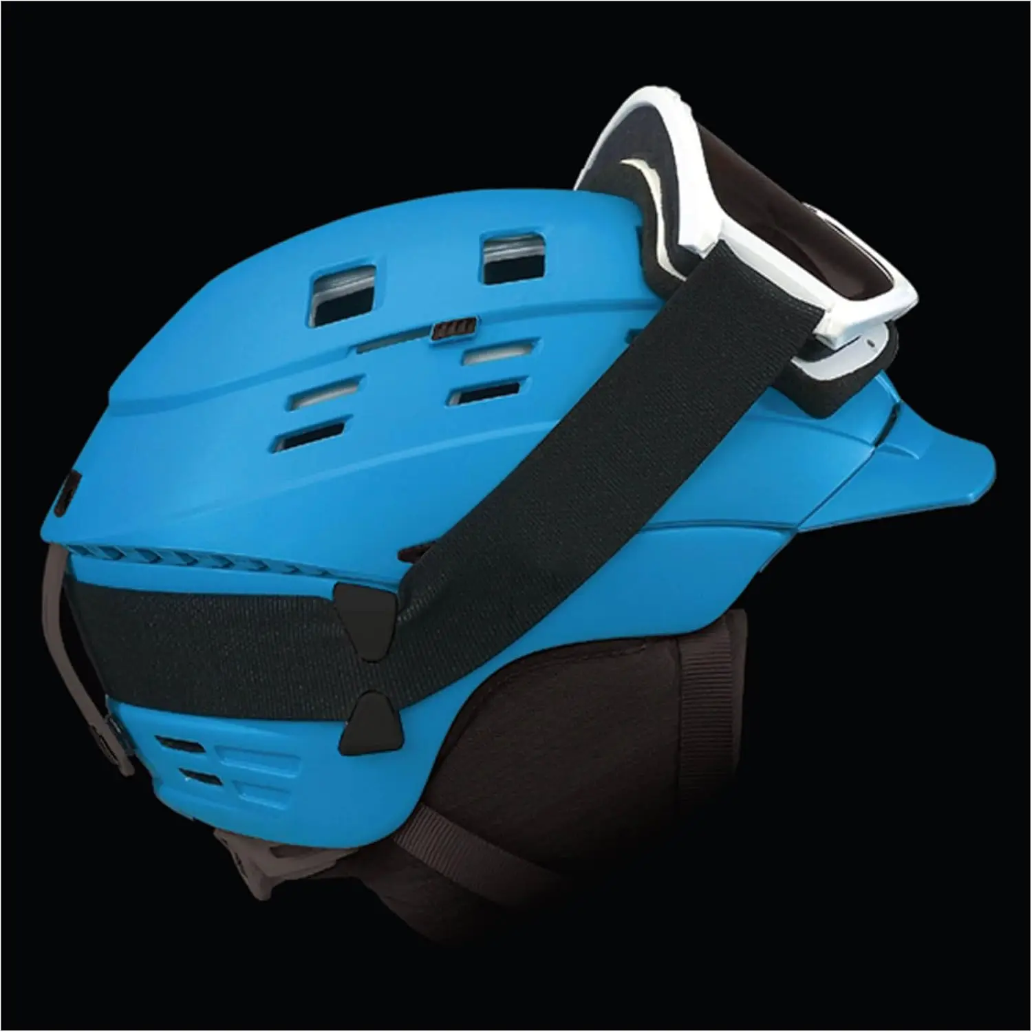 Goggle Grip Retention System for Ski/Snowboard Helmets Goggles Stretched Straps Fastener Winter Sports Skiing Skating 3