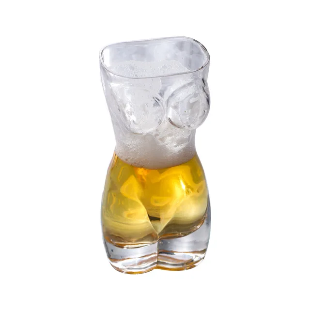 70ml/450ml Creative Sexy Body Shaped Cocktail Beer Glass Mug Bikini Girl  Clear Glass Cups Unique Drinking Glasses for Party Bar - AliExpress