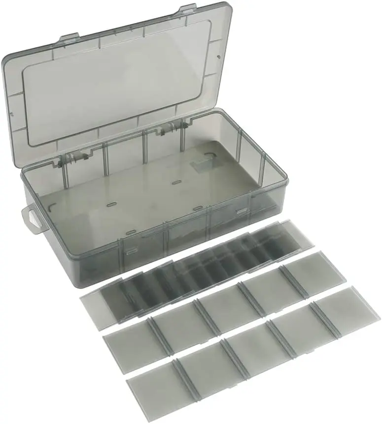 AMR 15 Grids Plastic Storage Organizer Tool Box Storage