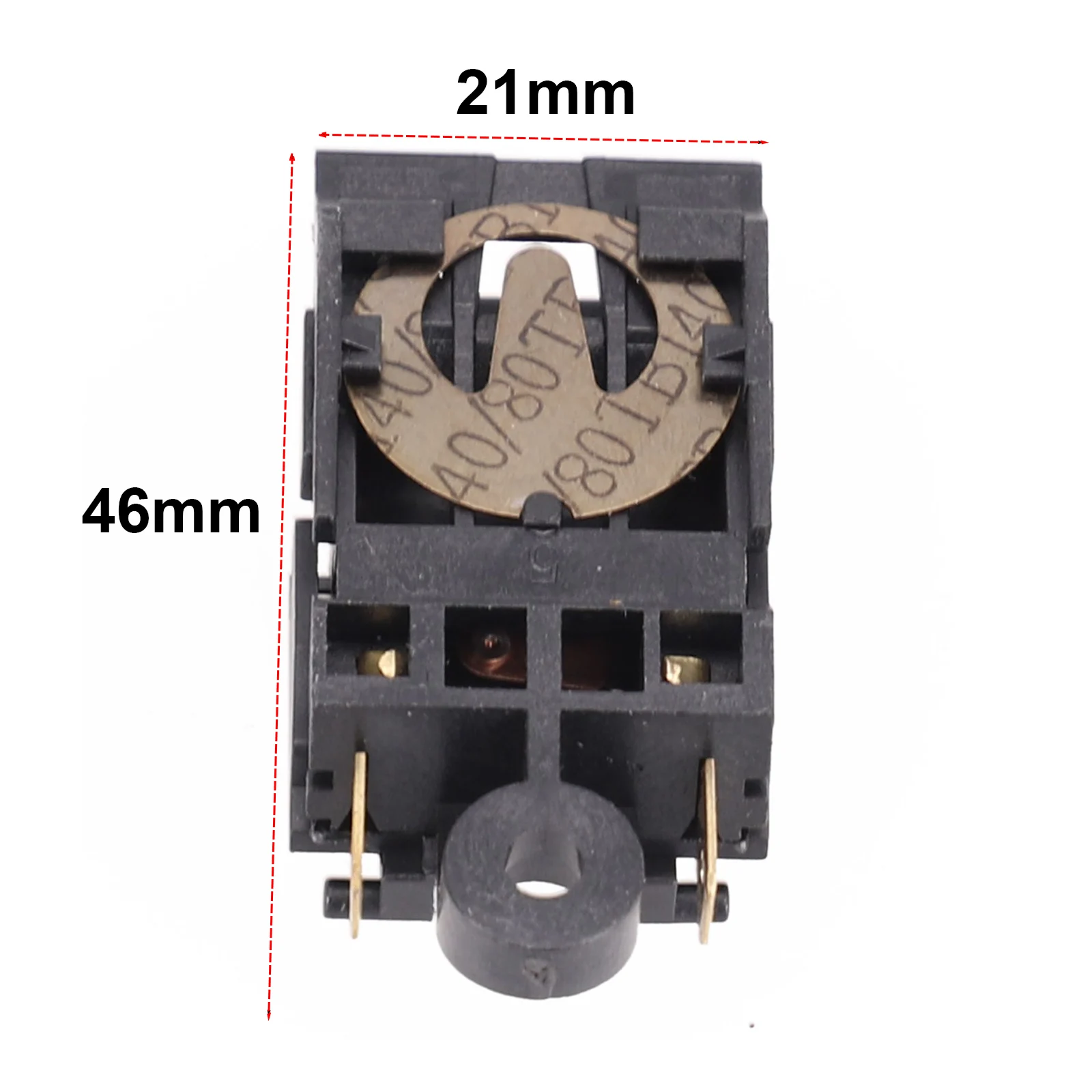 

Thermostat Switch Control Switches Temperature 5PCS Electric Kettle Water Heater 250V Black Plastic Power Switches