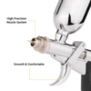 Gravity-Feed Dual-Action Pistol Grip Airbrush Trigger-type Fan Spray Air Brush 0.3mm/0.5mm 15CC Fluids Cups For Car Model DIY 5