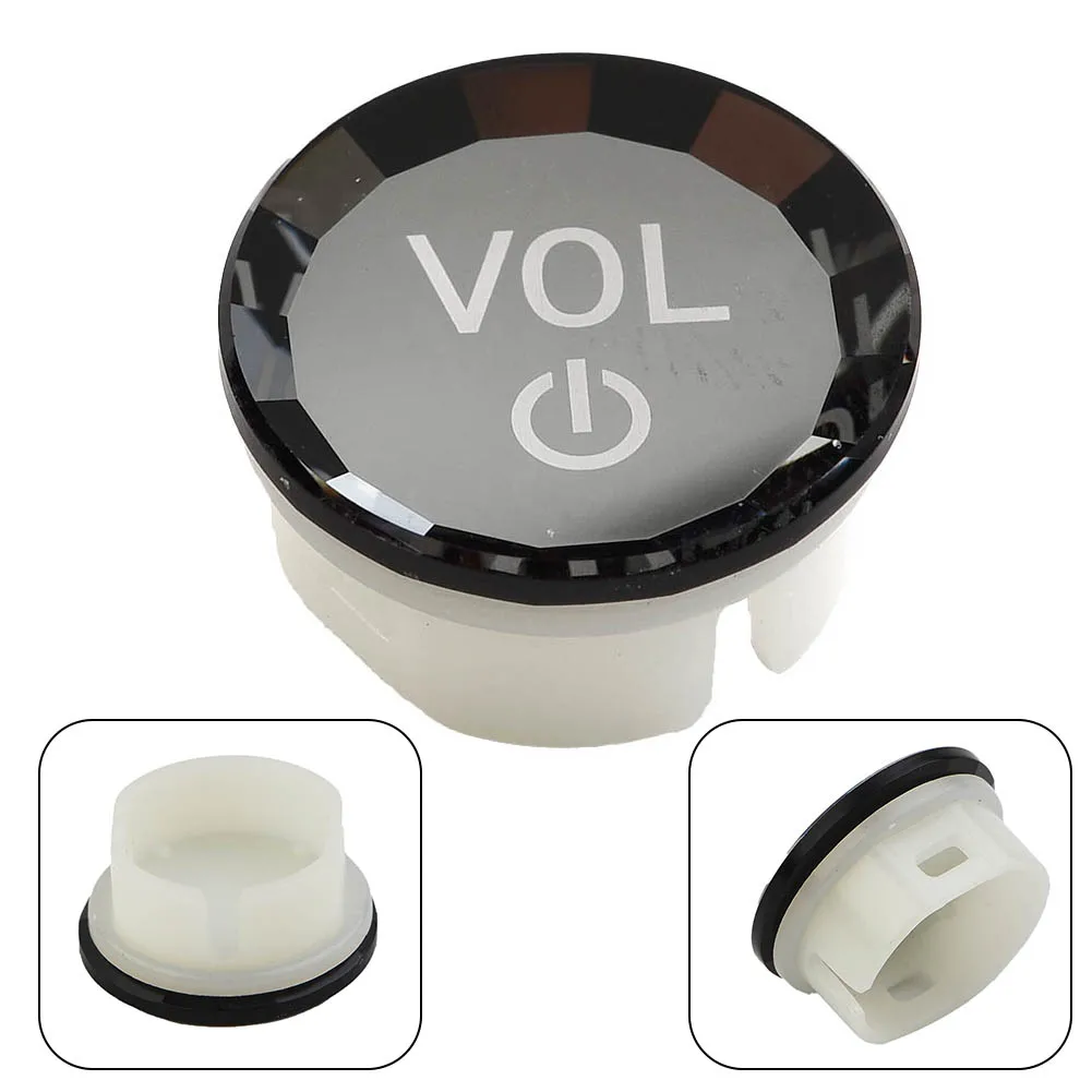 

1X Volume Button Knob Cover Crystal For BMW MGU G20 G28 G14 G15 G16 G29 G07 G05 Silver Interior Trim Car Accessories