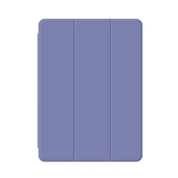 Premium Magnetic Smart Folio Cover for iPad Air 11 M2 2024 (Purple)