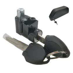 E - Bike Battery Case Lock with Ignition Key - Enhanced Security Accessory