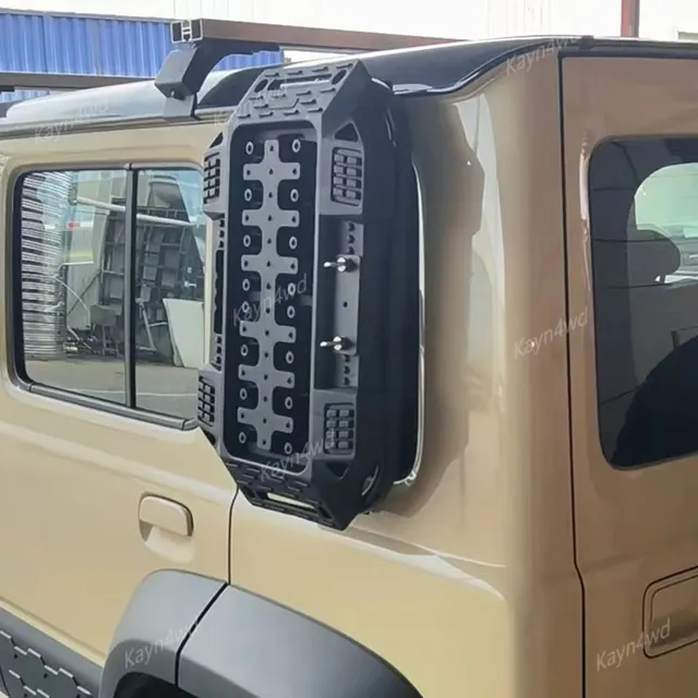 الطرق الوعرة 4x4 الملحقات الخارجية الجانب توسيع الرف الهروب مجلس لوحة ل 2023 + سوزوكي 5 أبواب جيمي JB64 JB74 توسيع الإطار