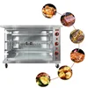 Commercial Large Gas Electric Chicken Roaster Rotisseries Grill Gas Electric Rotary Chicken Oven Restaurant Kitchen Equipment 1