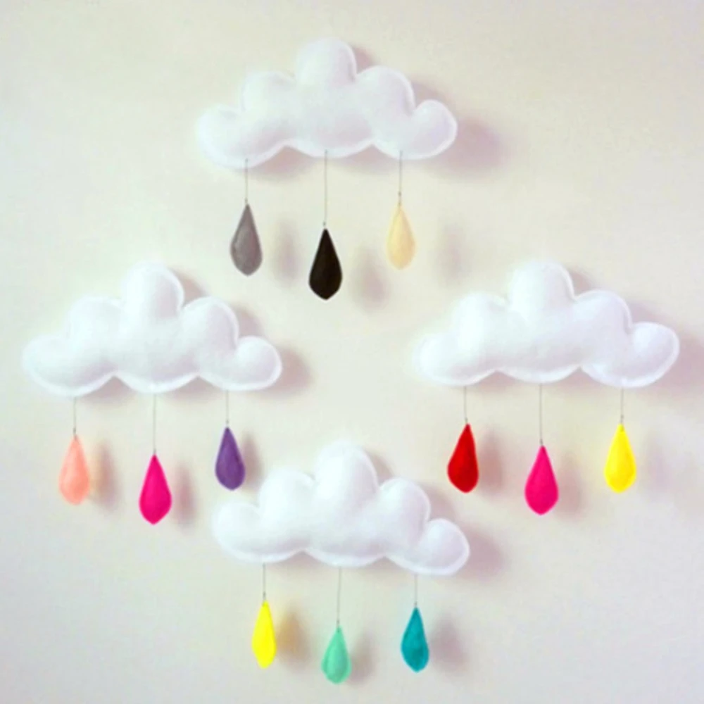 

Cloud and Raindrop Shaped Baby Shooting Props DIY Newborn Souvenir Photograph Accessories Children's Birthday Gifts Souvenirs