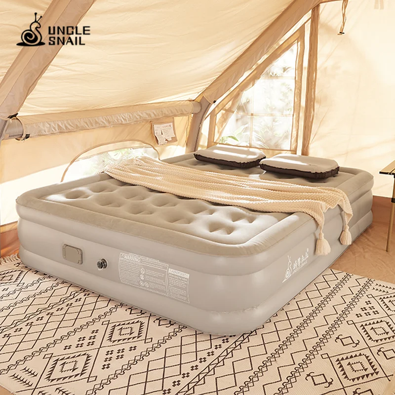 Uncle Snail Outdoor Automatic Inflatable Sofa Floor Lay Portable Folding Camping Tent Household Lazy Inflatable Mattress