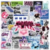 53PCS Y2K Girls VSCO 90s Harajuku Style Vintage Stickers Cute Aesthetic Decal Diary Motorcycle Laptop Scrapbook Toy Sticker 1