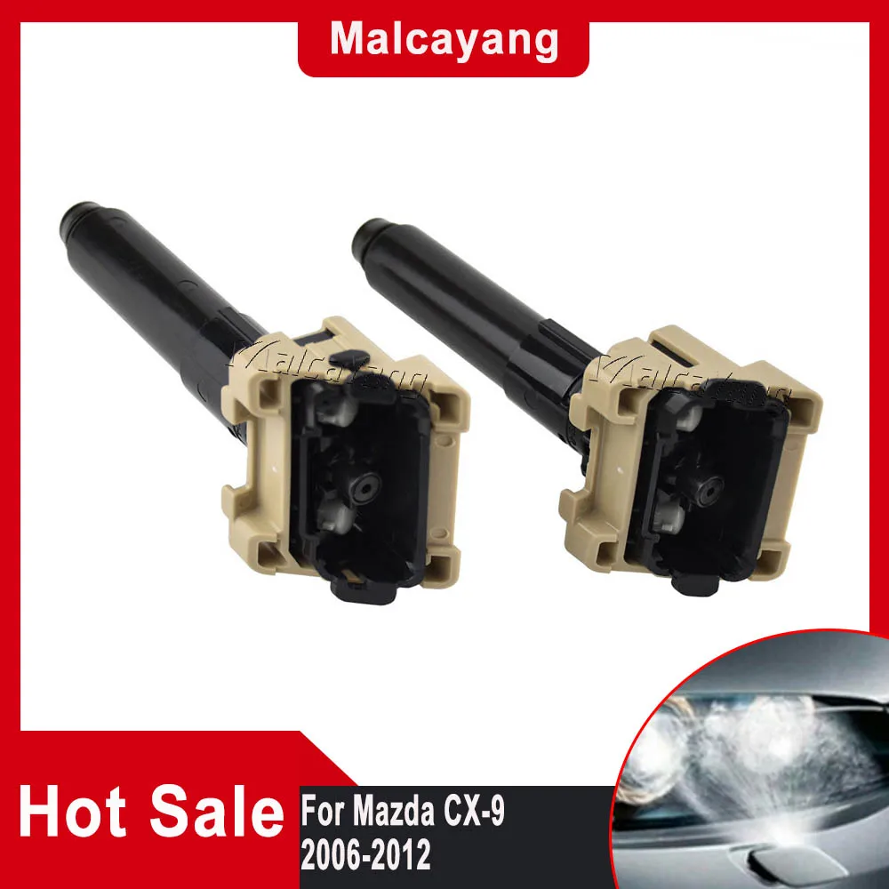 

Fast Delivery TK335182Y TK335182X Front Bumper Headlight Headlamp Washer Sprayer Nozzle Cylinder Pump For Mazda CX-9 2006-2012