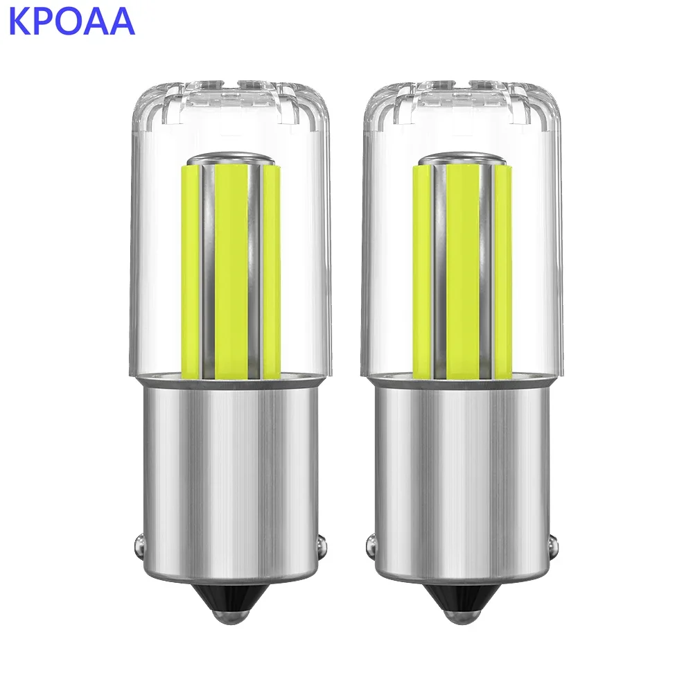 

2 шт., Автомобильные светодиодные лампы 1156 BA15S P21W 1157 BAY15D P21/5W R5W R10W 5SMD 1500 лм