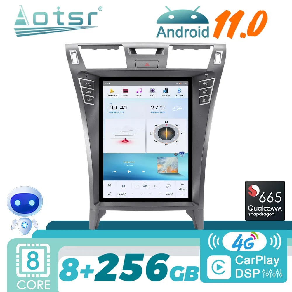 

Автомагнитола на Android 11 для Lexus LS460 2006-2012, стереоприемник, 2Din, Авторадио, мультимедийный плеер, GPS-навигация, экран головного устройства