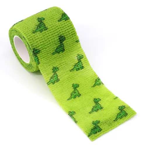 Animal Pattern Printed Self Adhesive Elastic Bandage 4.5m Sports Wrap Tape for Finger Joint Knee First Aid Kit Pet Tape - Image 4