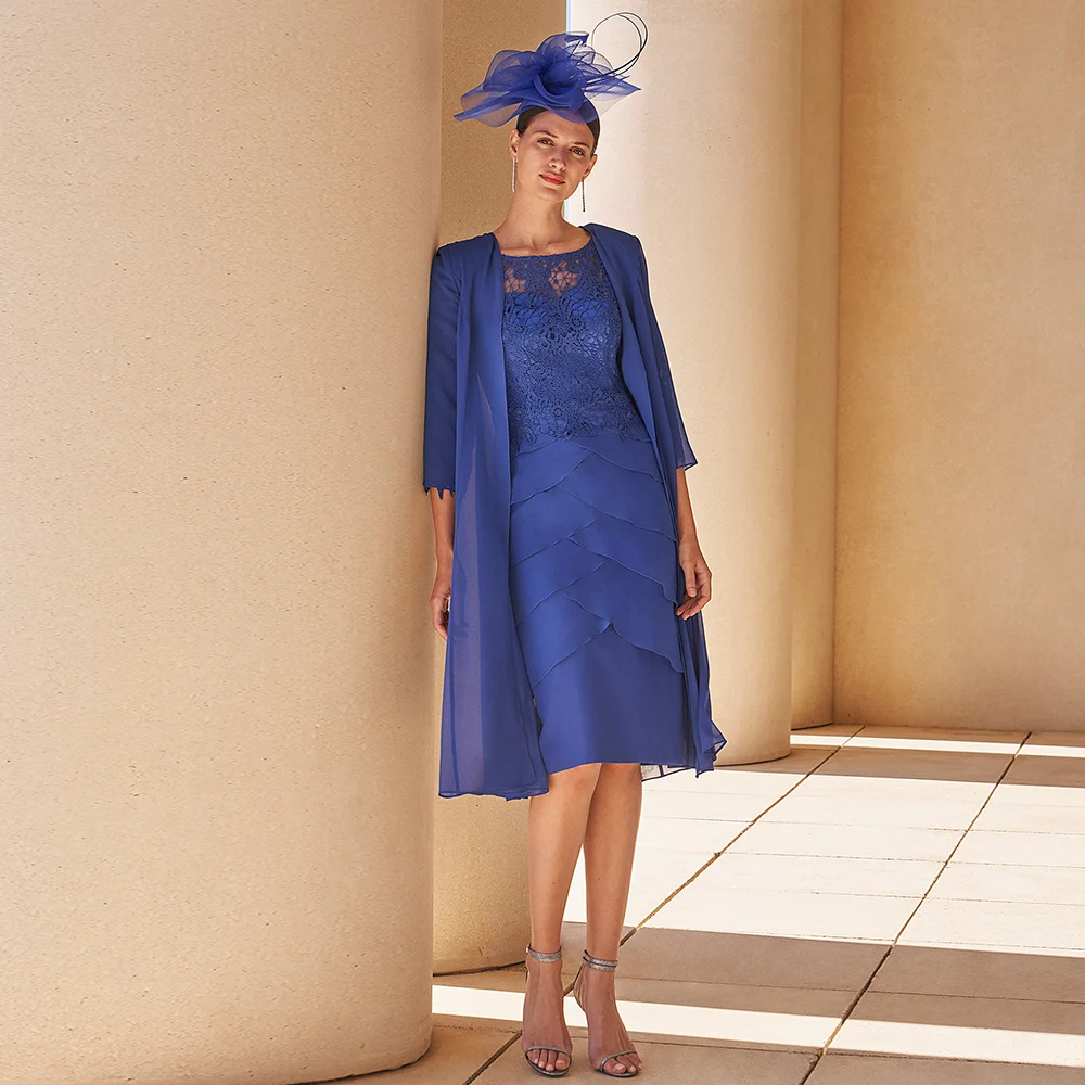 Royal-Blue-Elegant-Mother-of-the-Bride-Dress-with-Jacket-Applique-Knee ...