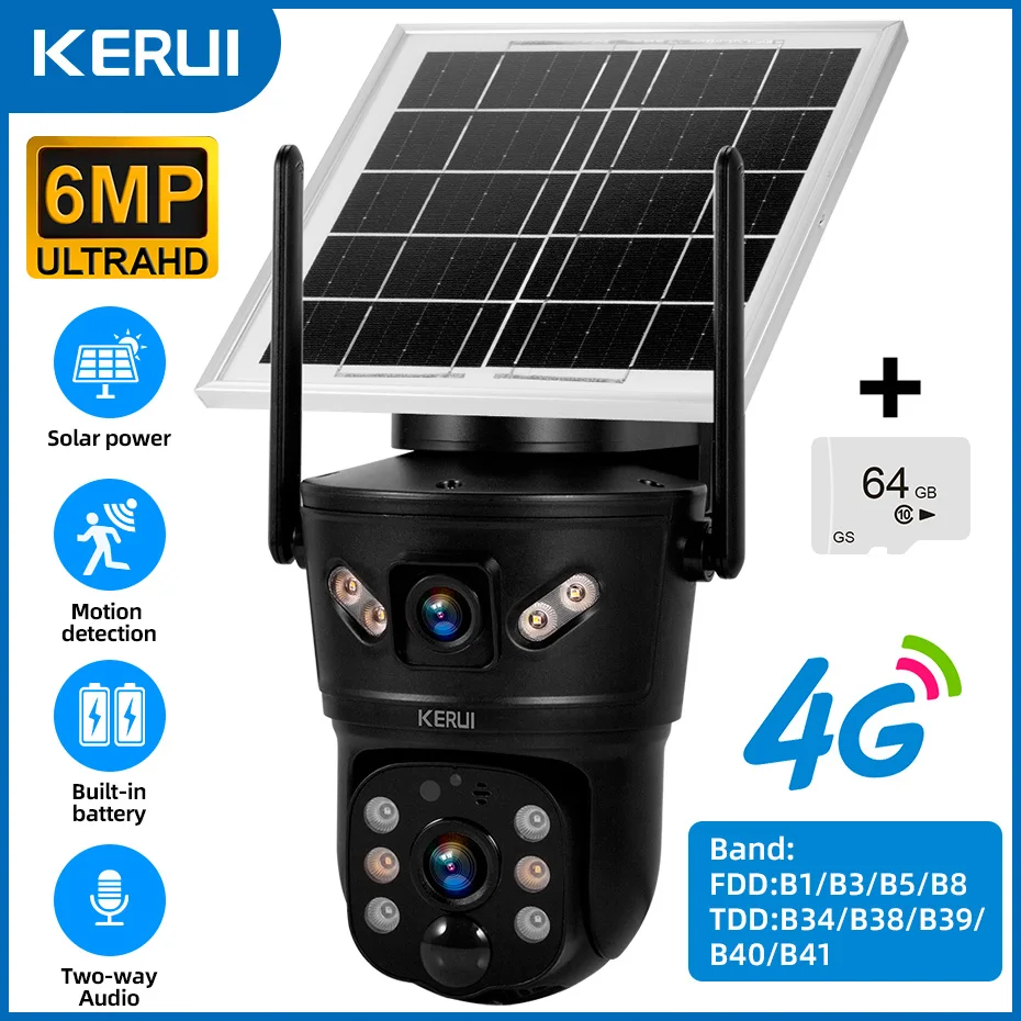 4G Cam and 64GB