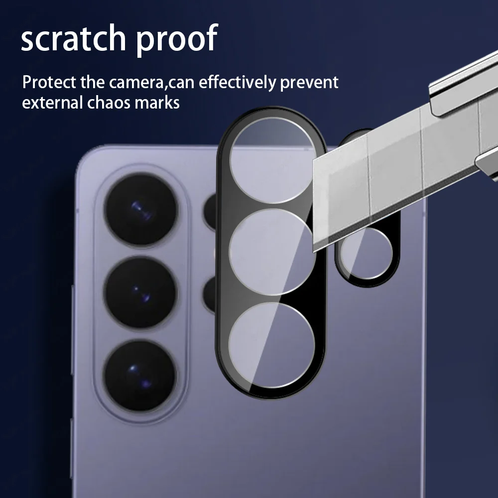 2-Pack 3D 9H Curved Back Camera Glass Lens Protector