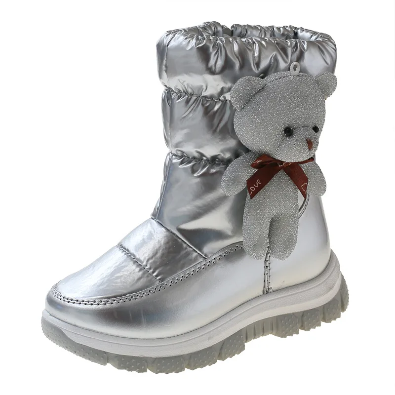 Russian Children Snow Boots 2023 Winter Boys Girls Warm Plush