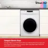 Laundry Dryer Machine, Portable Dryer for Small Spaces, 3.5 Cubic Feet 5