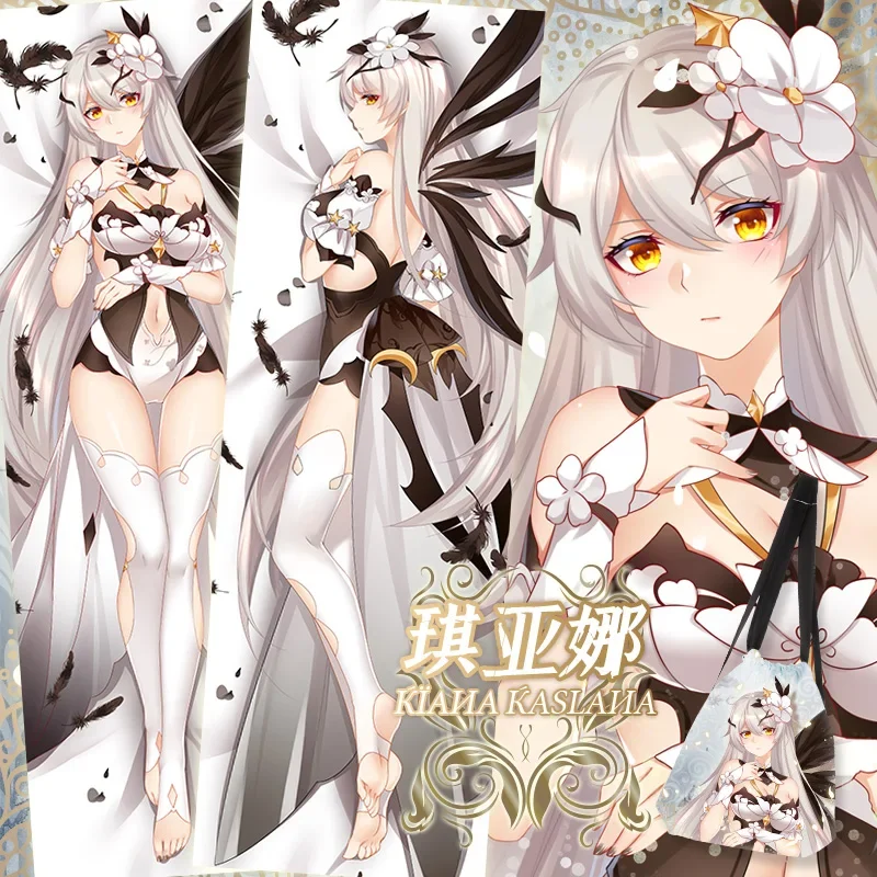 

Kiana Herrscher of Void Dakimakura Honkai, сексуальная обнимающаяся Подушка на все тело, чехол для подушки, наволочка, домашнее постельное белье, Декор