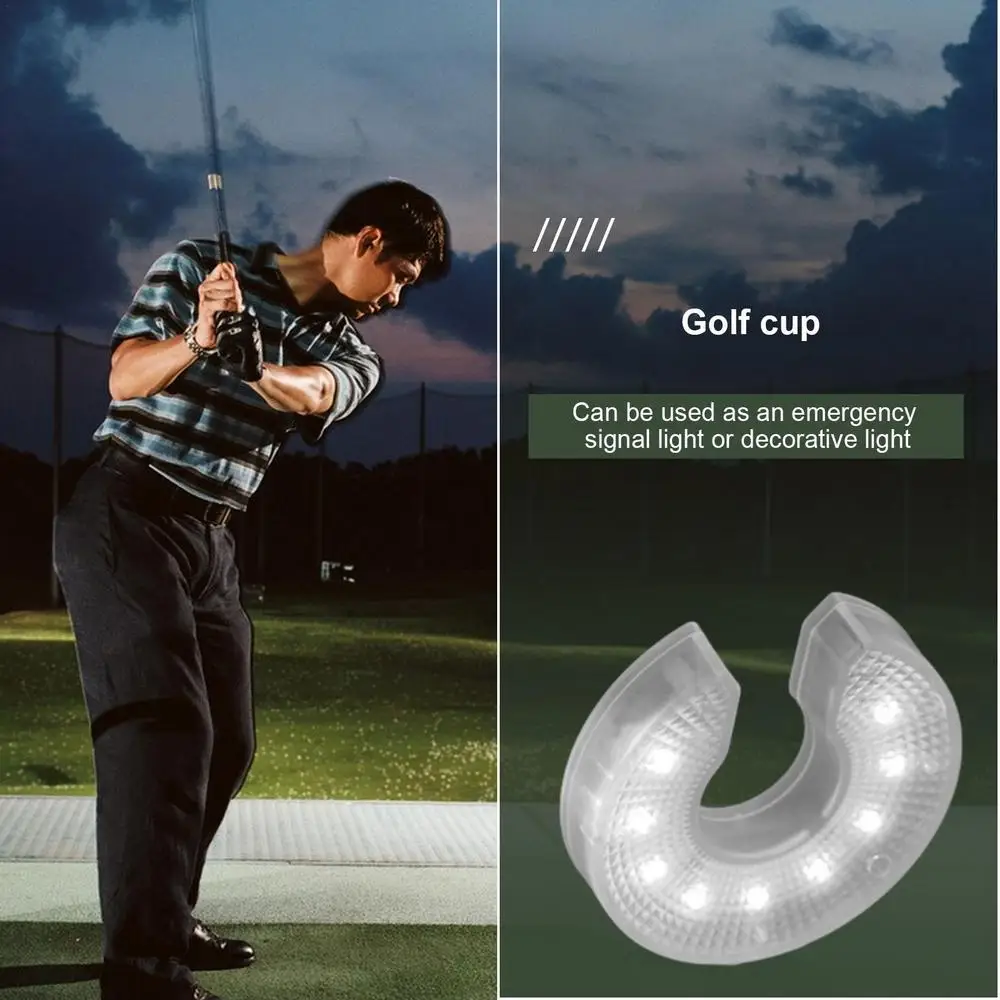 Description Picture 6 of itemGlow Golf Hole Lights LED Putting Green Cup Lights Night Golf Hole Lights With Multi Mode For Outdoor Indoor