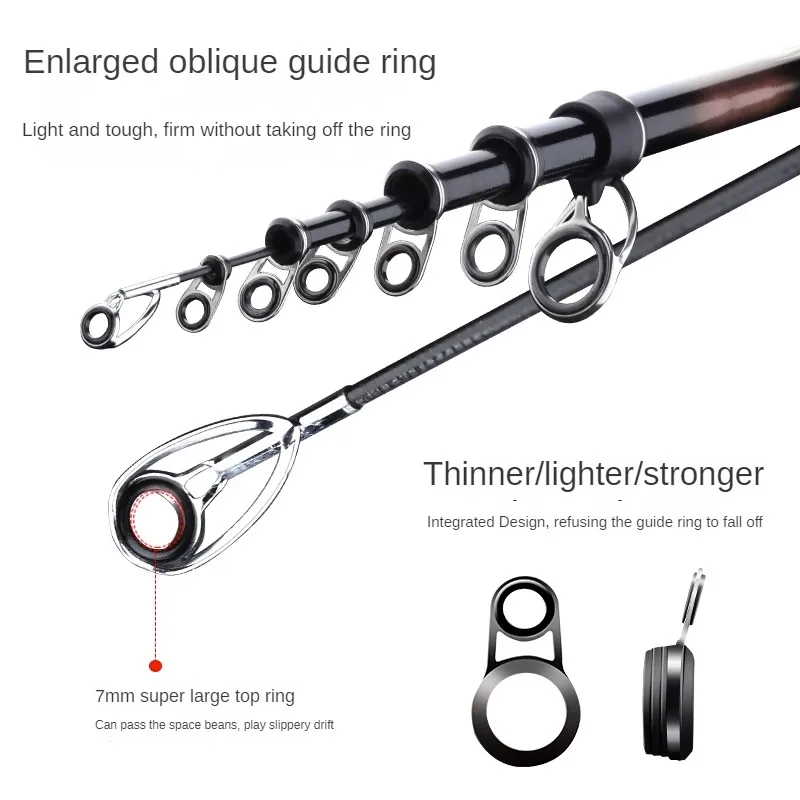 Japan-Rock Fishing Rod, Large Guide Ring, Carbon,Ultra Light