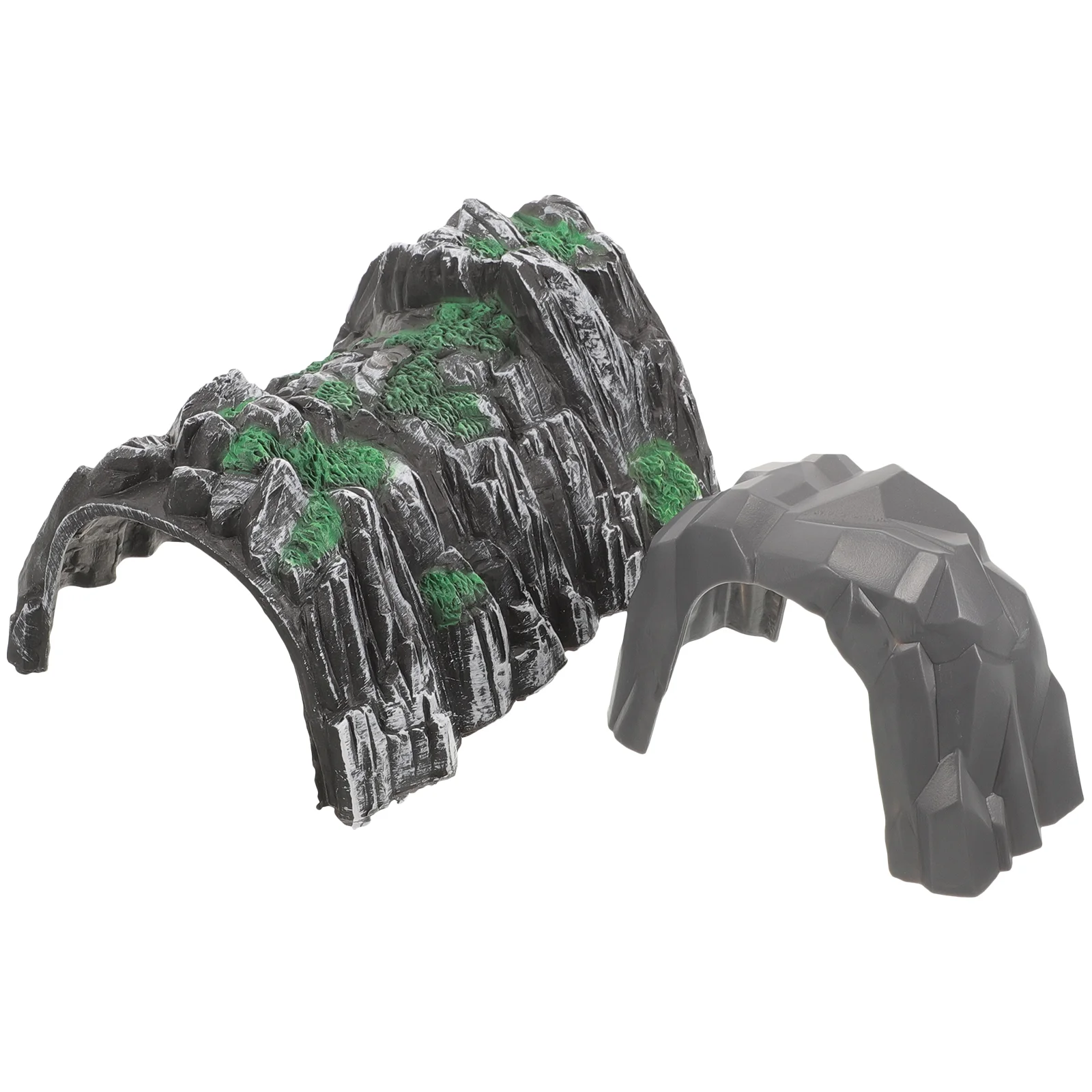 

DIY Tunnel Toy Decorative Model Simulation Playing Cave Funny Train Railway Scenery Pretend Children